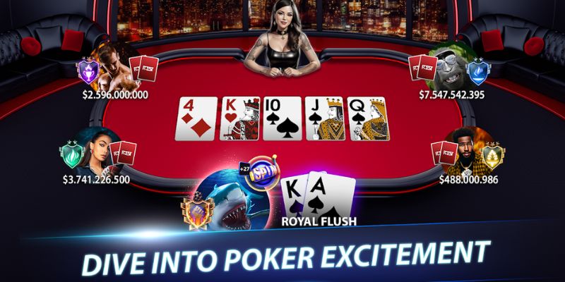 Trình tự ván bài Poker